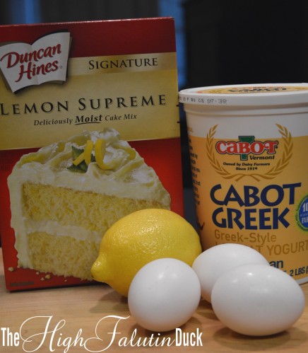 Lemon Cake Ingredients
