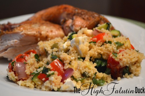 Grilled Vegetable couscous