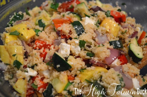 Grilled Vegetable couscous2